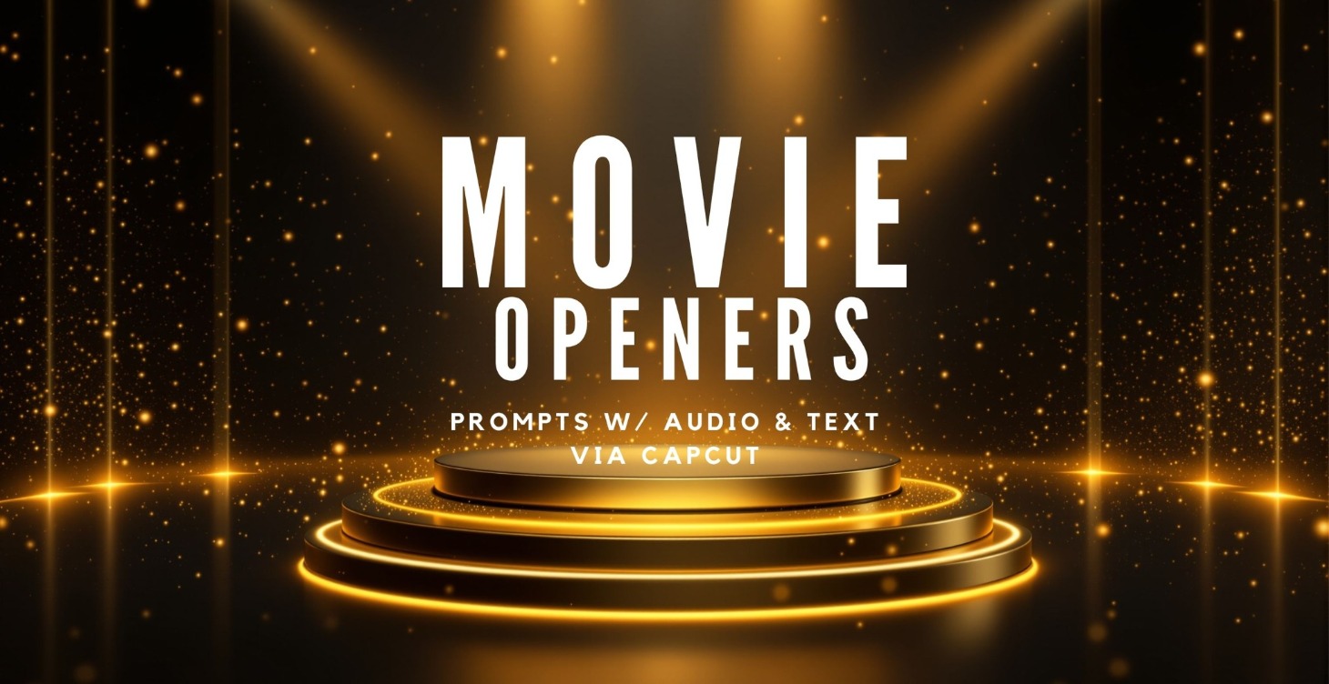🎬 Movie Openers | Json Prompts | Veo3