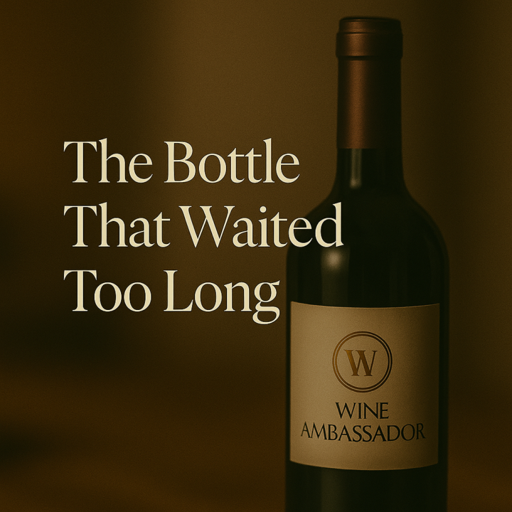 The Bottle That Waited Too Long🍷