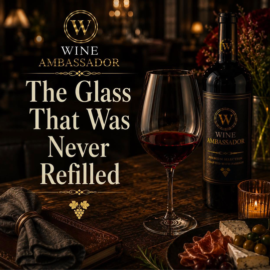The Glass That Was Never Refilled🍷
