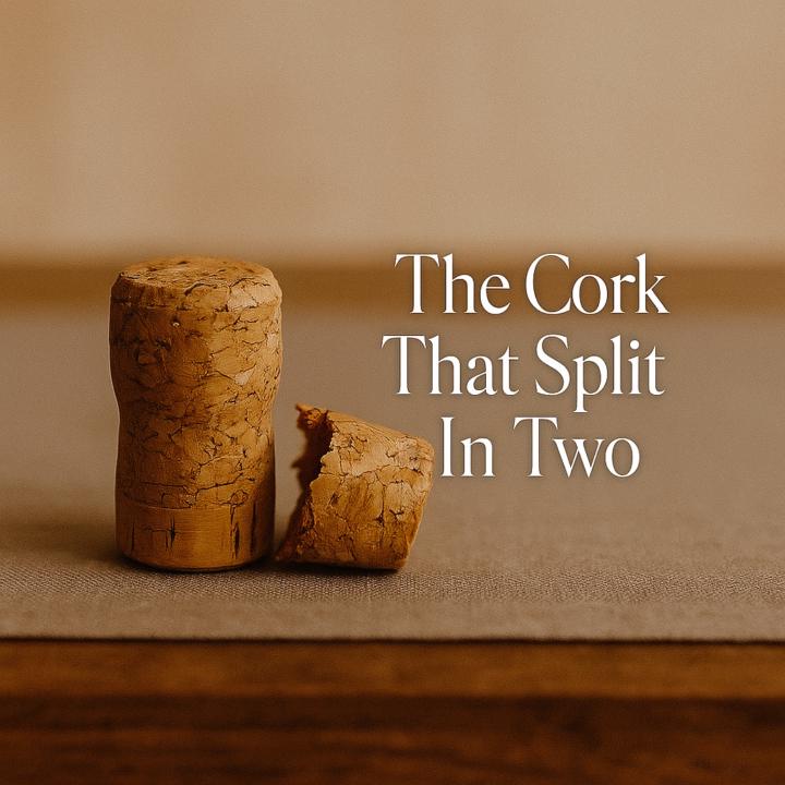 The Cork That Split in Two🍷 