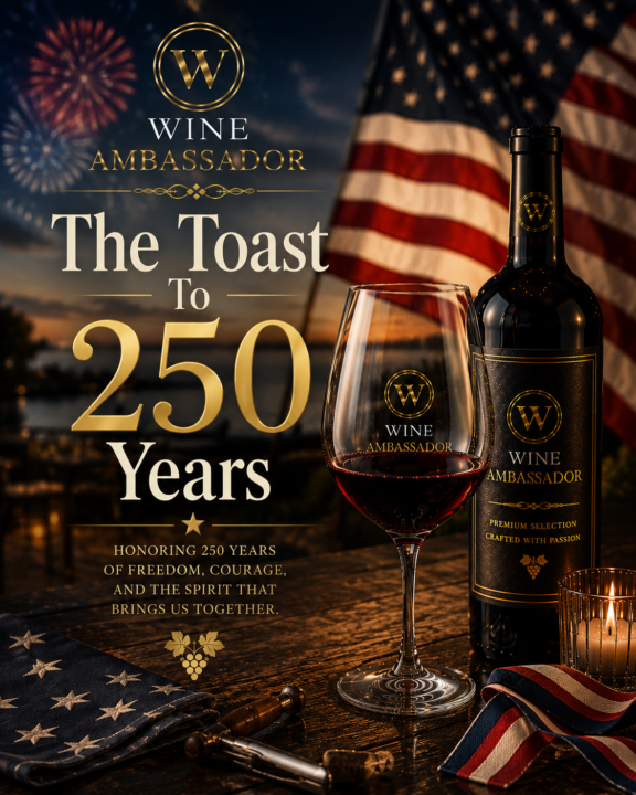 The Toast To 250 Years of Freedom🍷🇺🇸