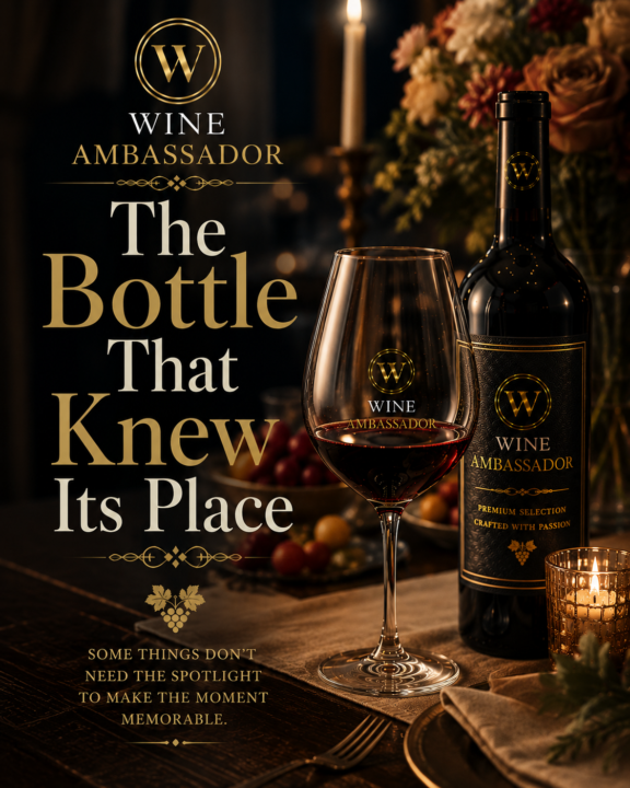 The Bottle That Knew Its Place🍷