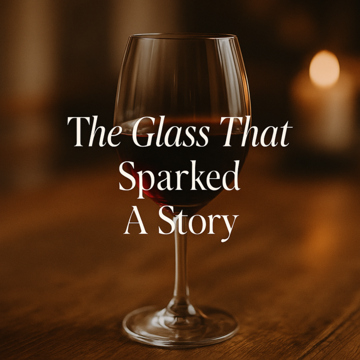 The Glass That Sparked a Story🍷