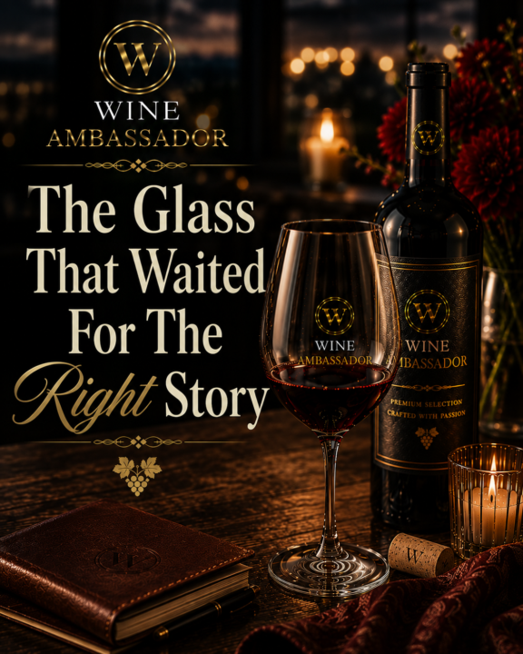 The Glass That Waited For The Right Story🍷