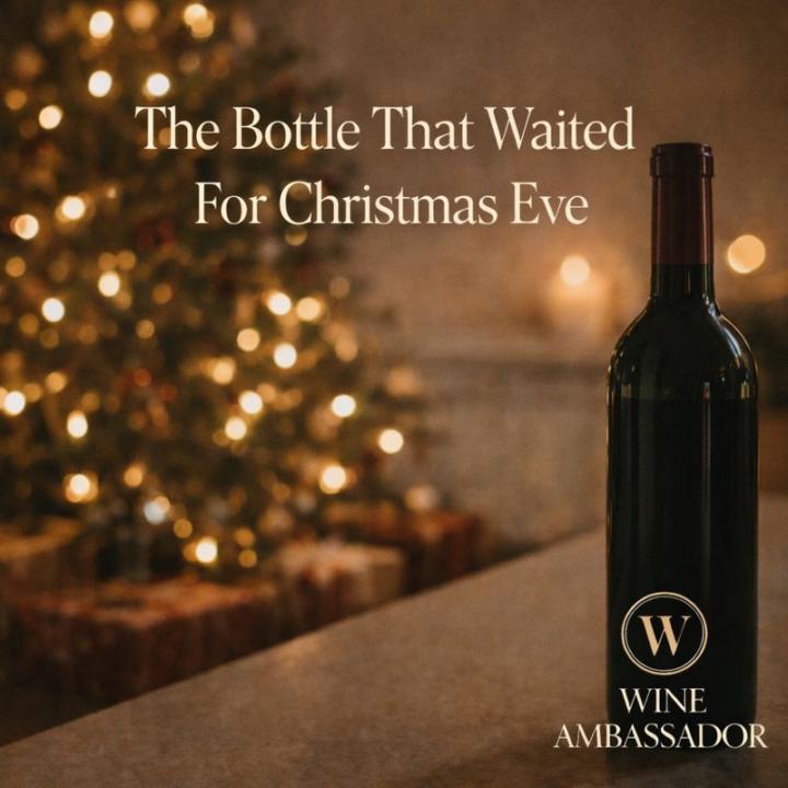 The Bottle That Waited For Christmas Eve🍷