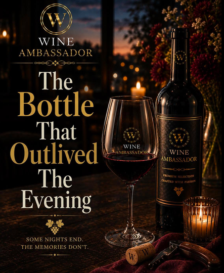 The Bottle That Outlived The Evening🍷