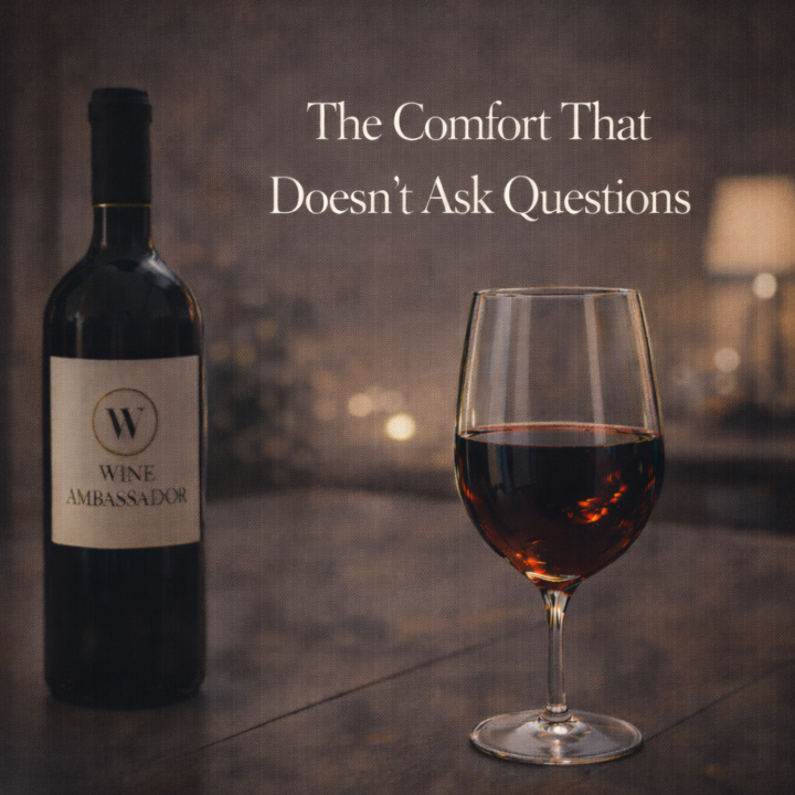 The Comfort That Doesn't Ask Questions🍷