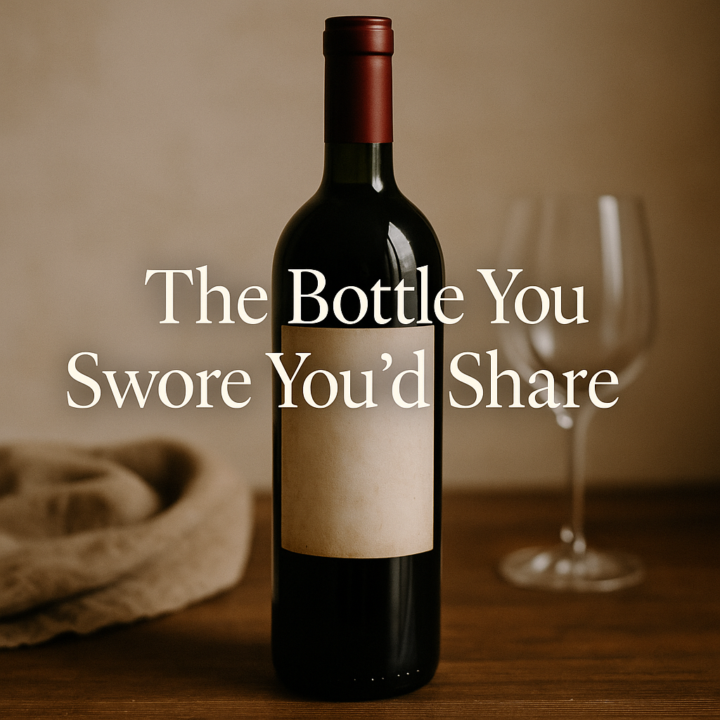 The Bottle You Swore You’d Share🍷