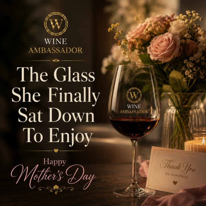 The Glass She Finally Sat Down To Enjoy🍷
