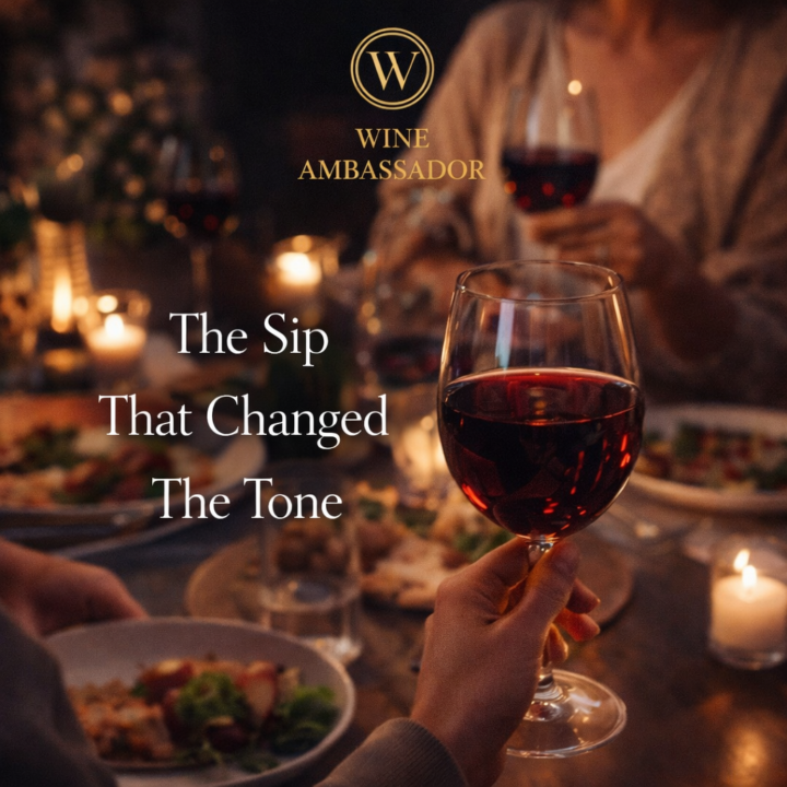 The Sip That Changed The Tone🍷