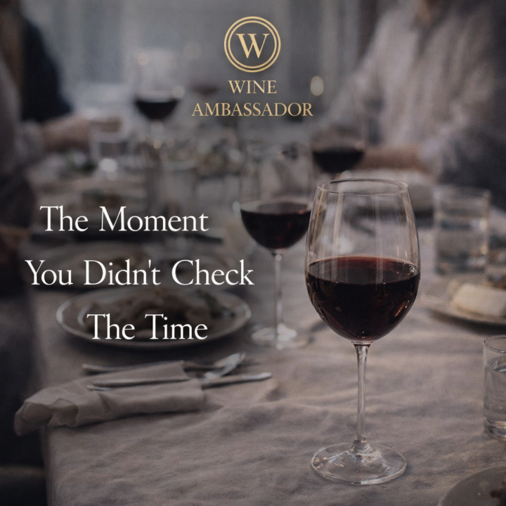 The Moment You Didn’t Check The Time🍷