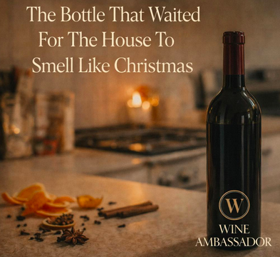 The Bottle That Waited For The House To Smell Like Christmas🍷