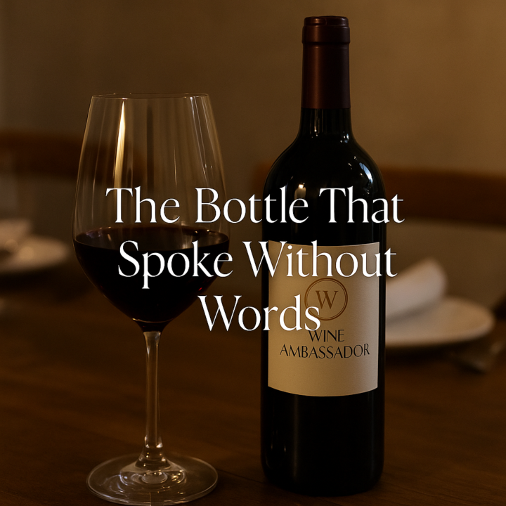 The Bottle That Spoke Without Words🍷