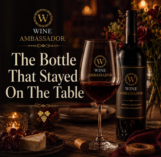 The Bottle That Stayed On The Table🍷