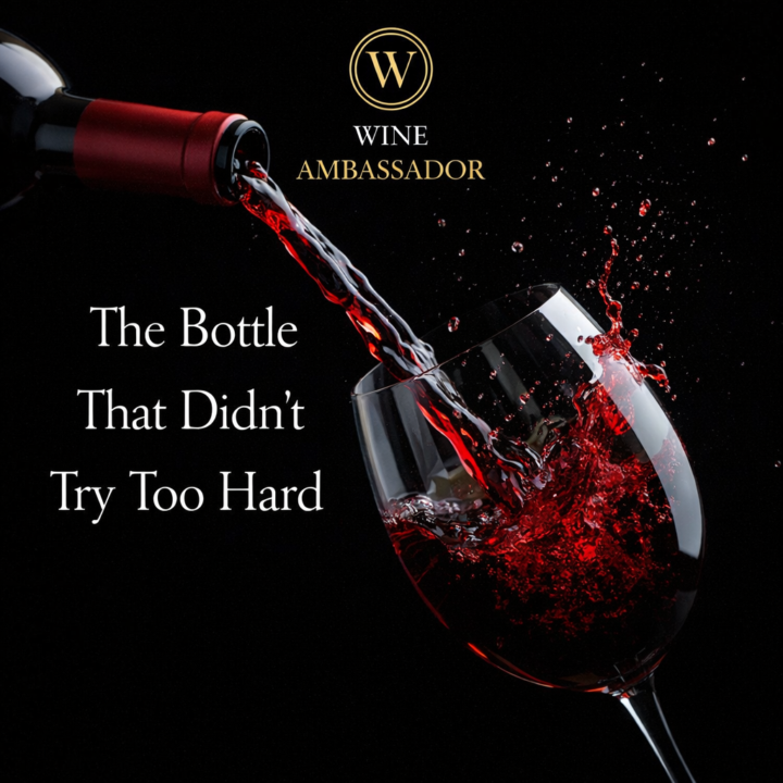 The Bottle That Didn’t Try Too Hard🍷