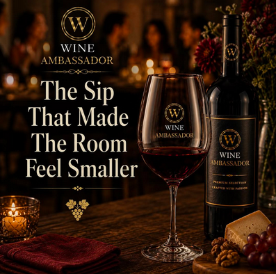 The Sip That Made The Room Feel Smaller🍷