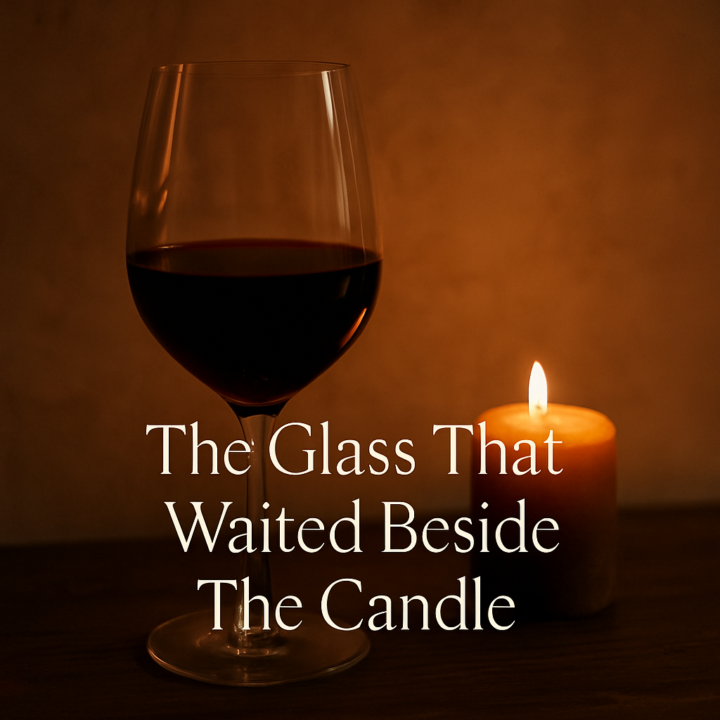 The Glass That Waited Beside The Candle🍷