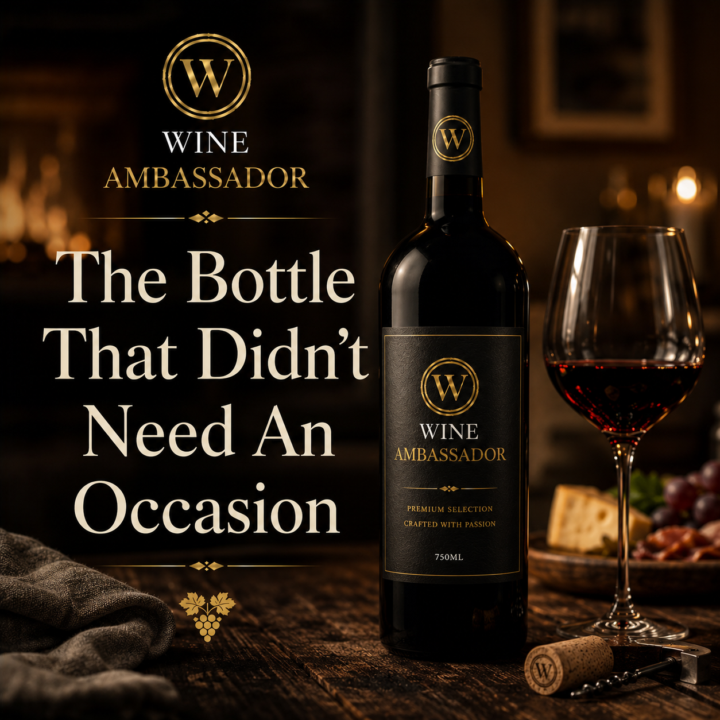The Bottle That Didn’t Need An Occasion🍷