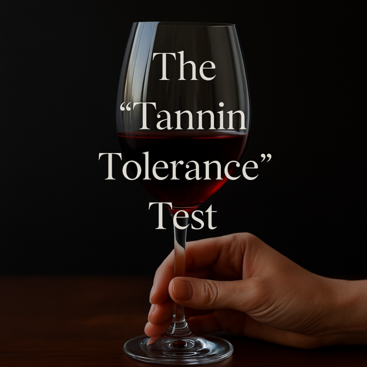 The “Tannin Tolerance” Test🍷
