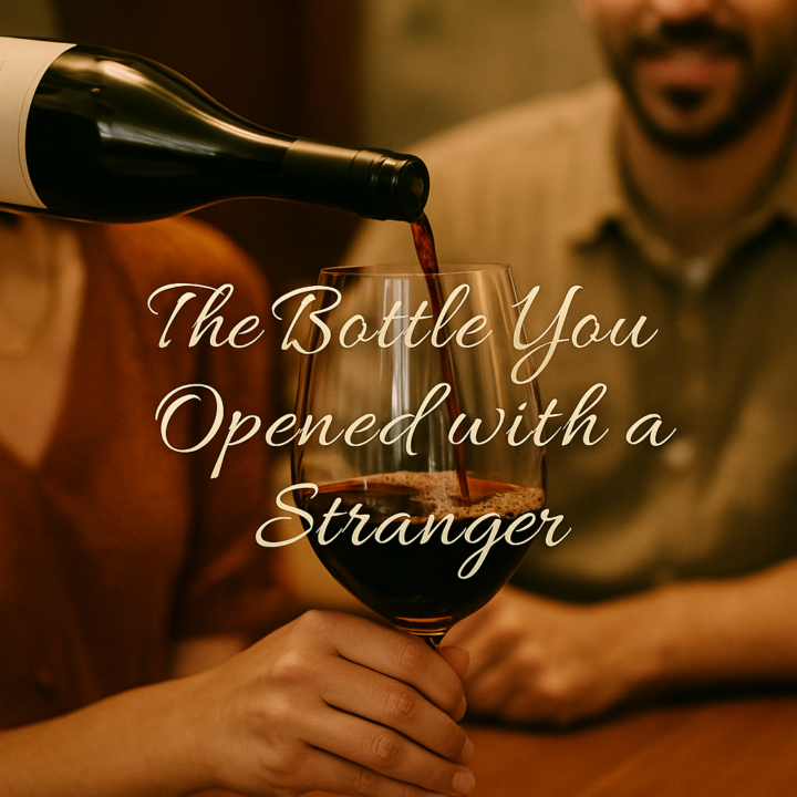 The Bottle You Opened With A Stranger🍷