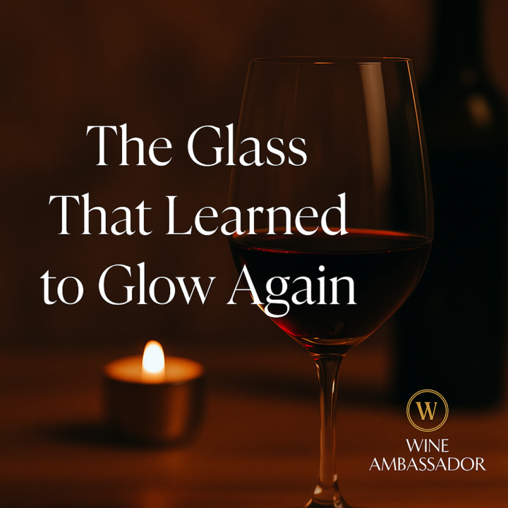 The Glass That Learned to Glow Again🍷