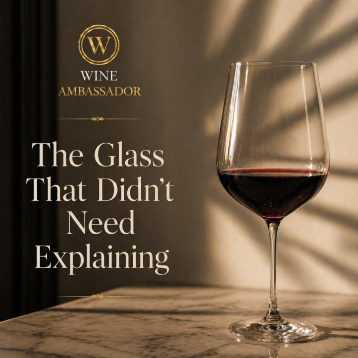 The Glass That Didn’t Need Explaining🍷