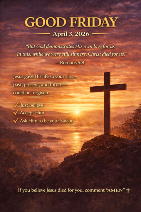 ✝️ He Did It For You