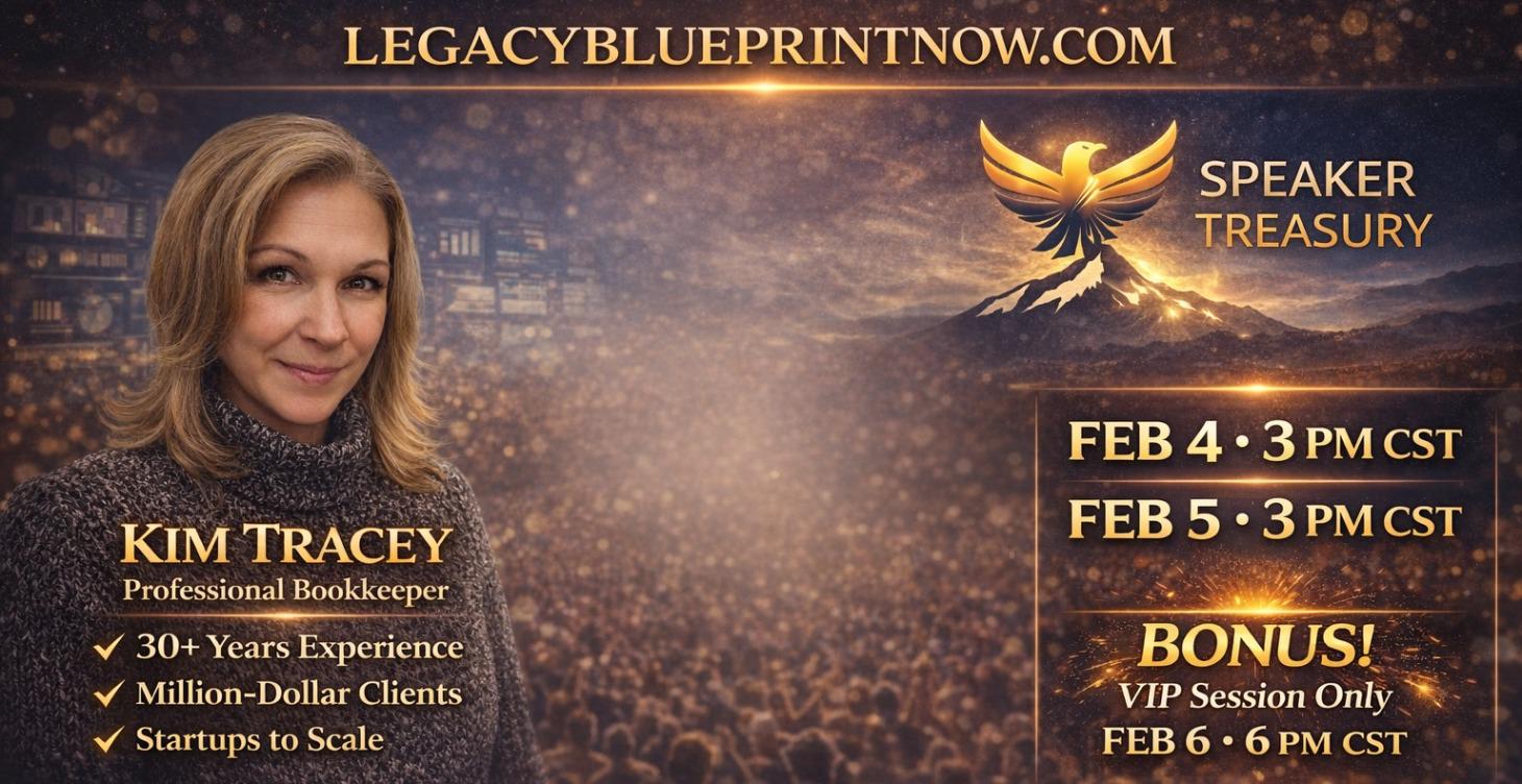 Kim Tracey: Speaker Treasury FEB 4-6