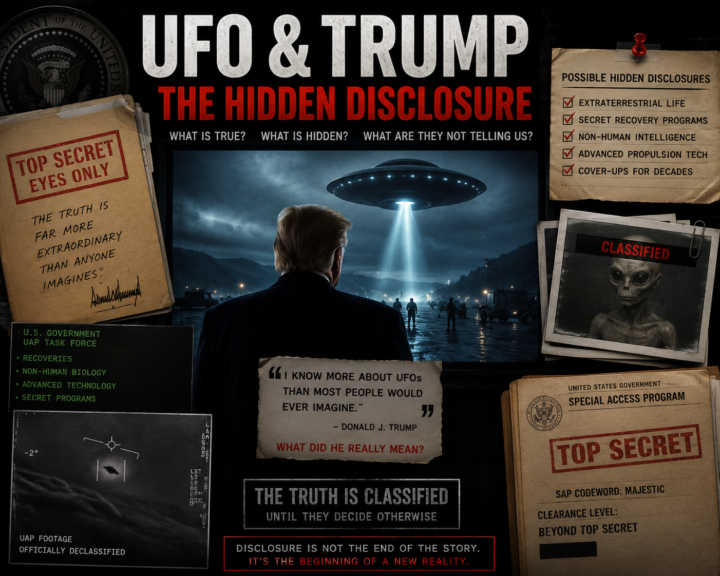 UFO and Trump: The Hidden Disclosure