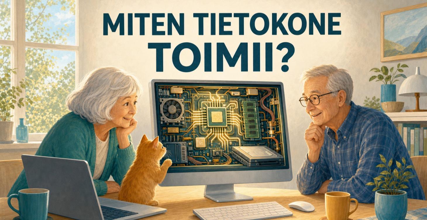 Miten tietokone toimii?