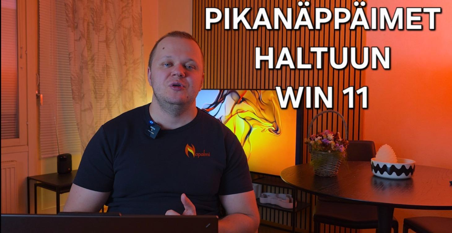 Windows 11 pikanäppäimet haltuun
