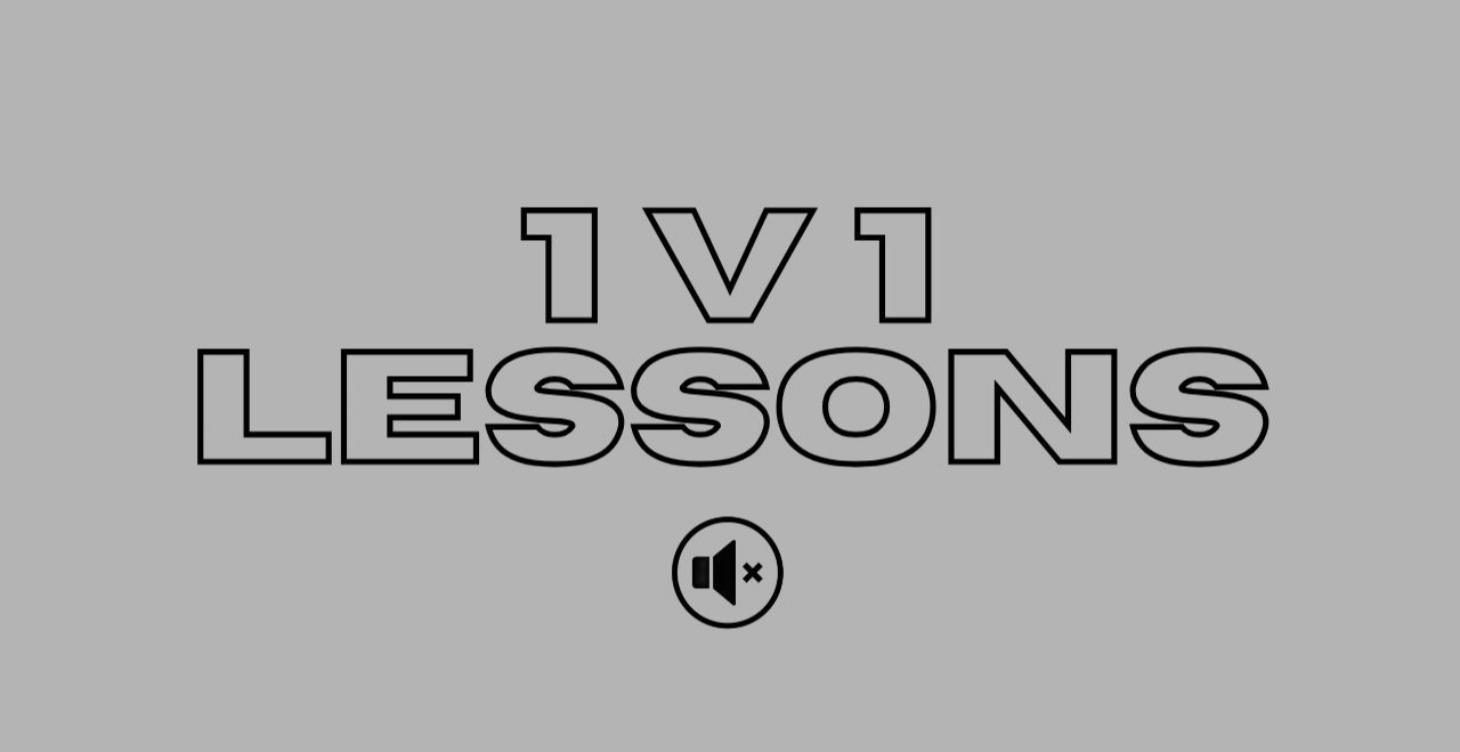1v1 Lessons