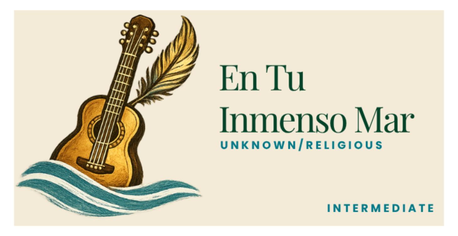 En Tu Inmenso Mar