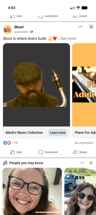 Facebook Ad!!