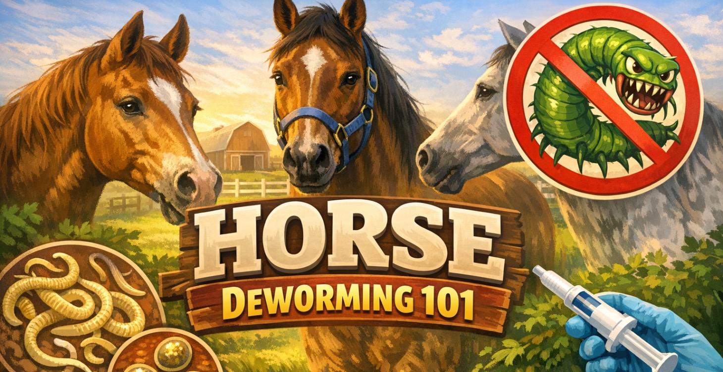 COMING JUNE 17: Horse Deworming 101