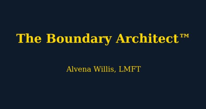 The Boundary Architect