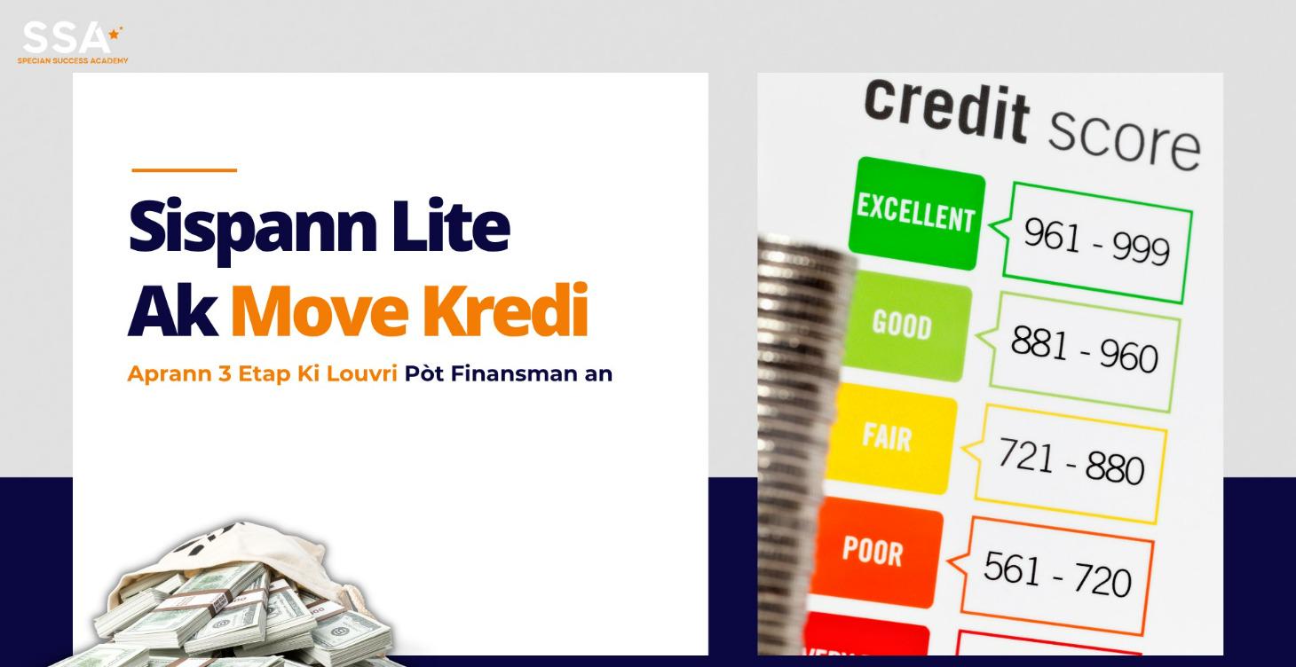 3 Etap pou w jwenn FINANSMAN