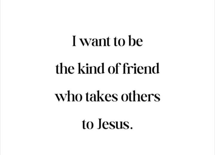 Leading others to Jesus