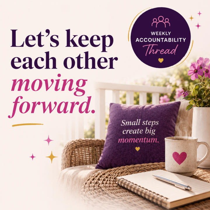 👉🏻 Weekly Accountability Thread ✅