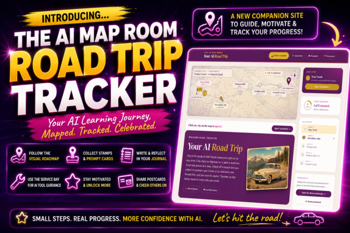 🤭 I built something FUN for all AI MAP Room members! 🗺️🚗