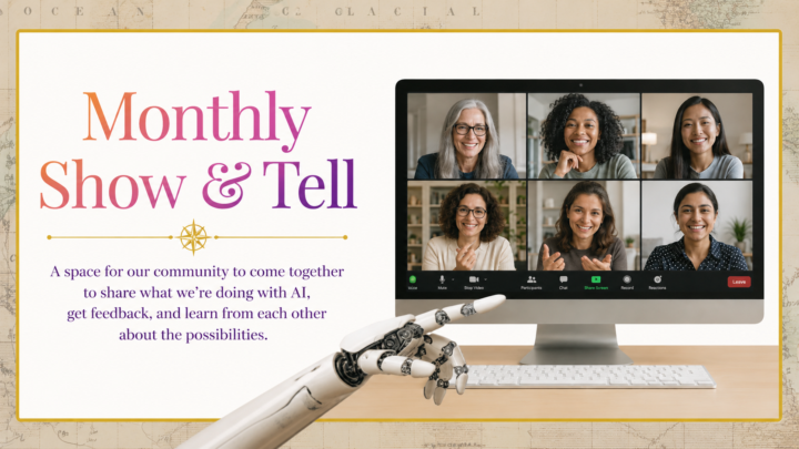 Who's joining us on Saturday for our FIRST Community Show & Tell Live?!