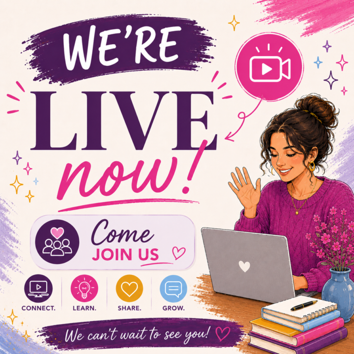 🎥 We're Going LIVE Now! Come Join Us 🫶🏻