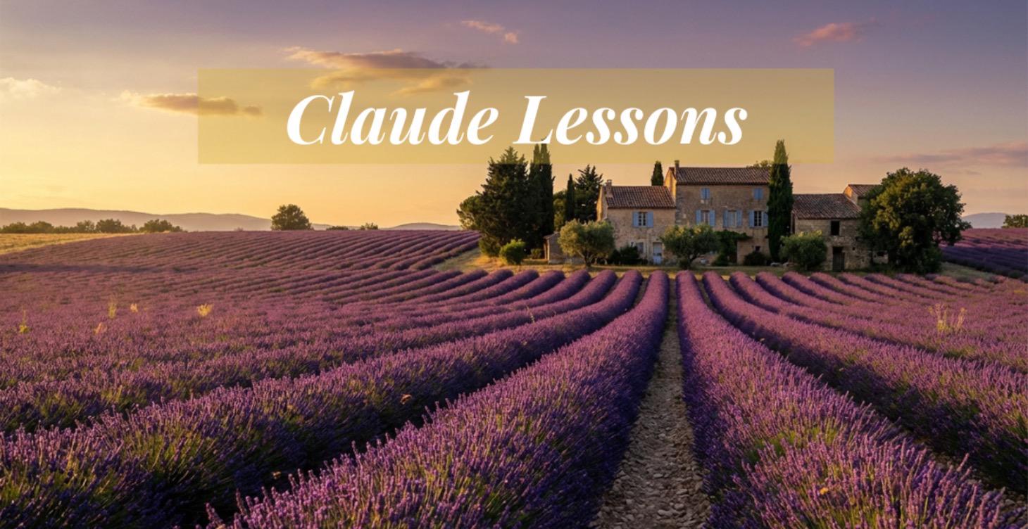Claude Lessons