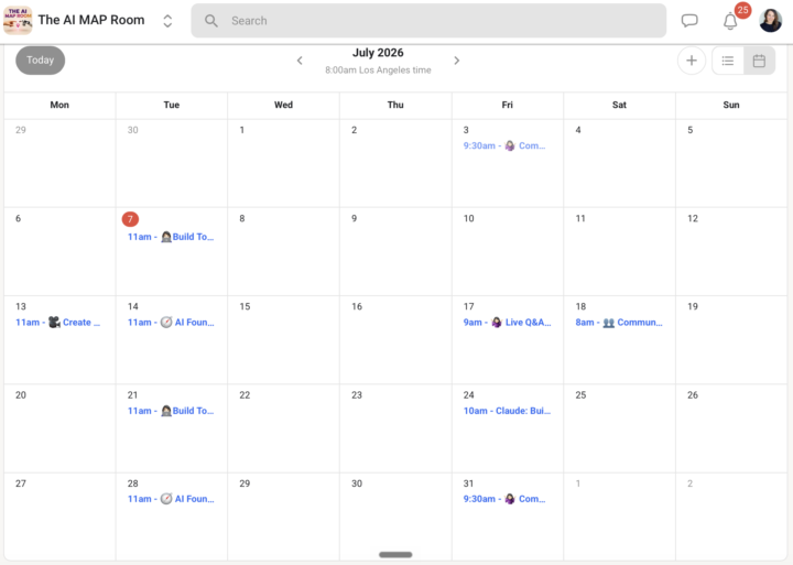 Have You Checked Out Our July Calendar?