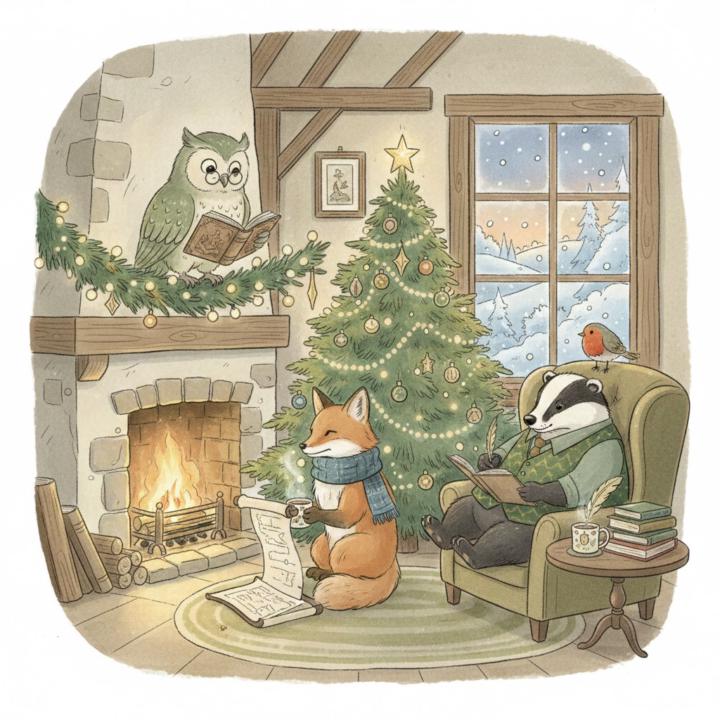 Hello everyone!  Just came off a call with AIFNT.  I generated this image using Gemini.  I was a bit late sharing so thought you would like to see.  Wishing you all a Merry Christmas 🎄