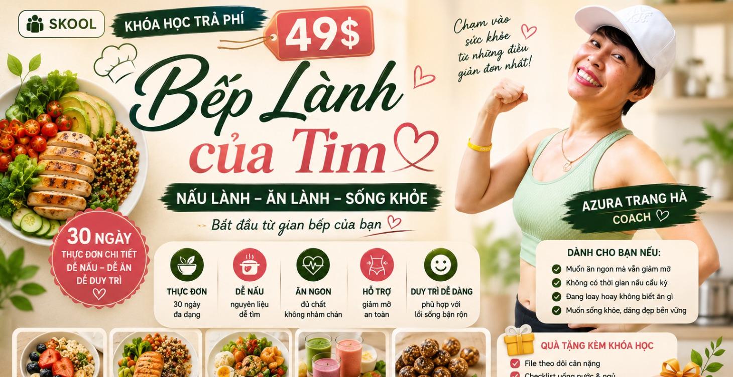 BẾP LÀNH CỦA TIM