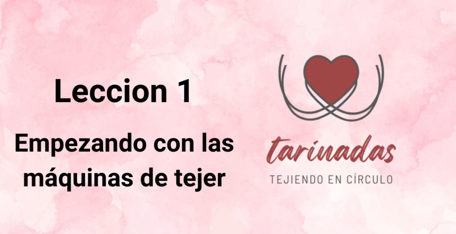 Empezando con las máquinas de tejer circulares