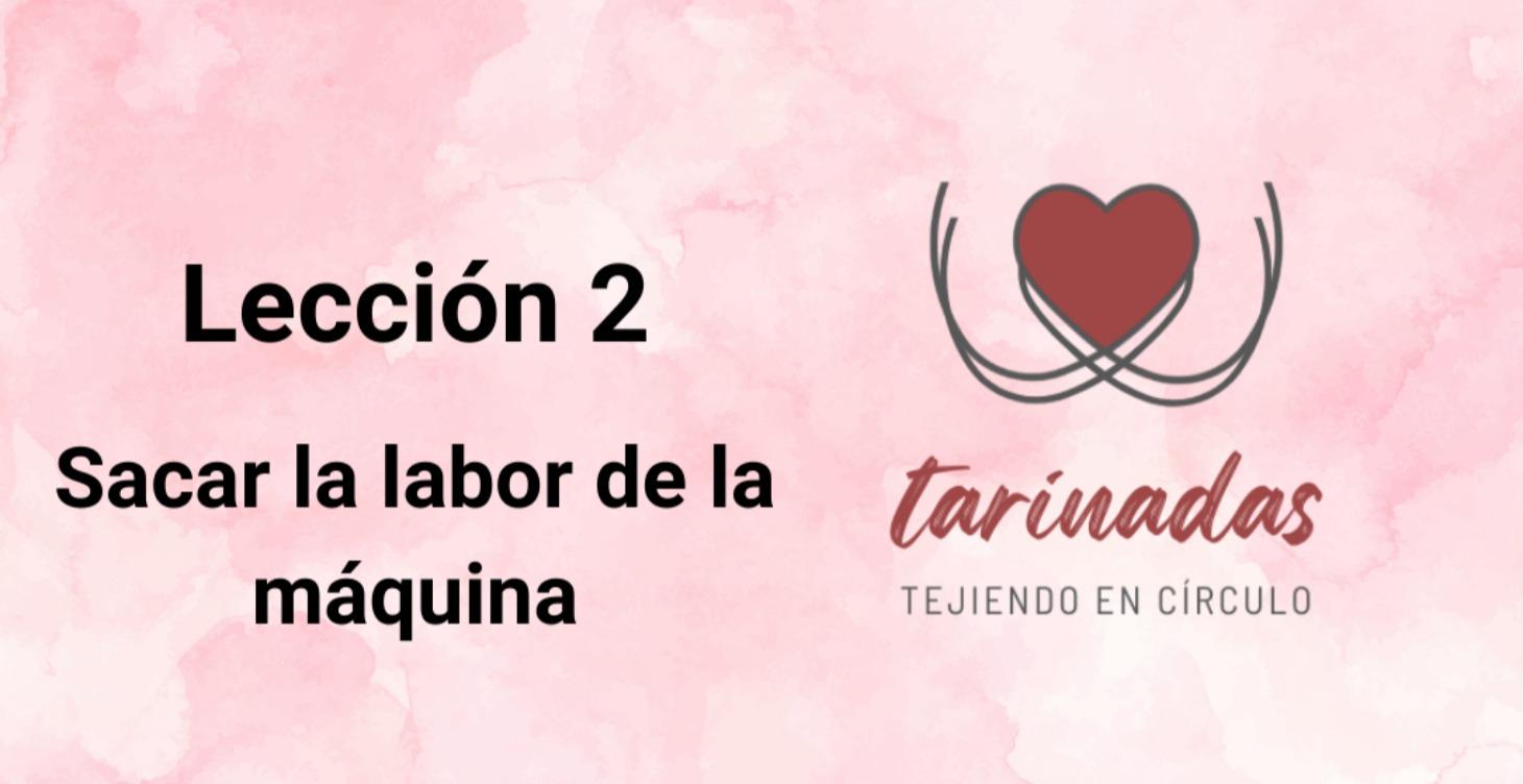 Sacar la labor de la máquina