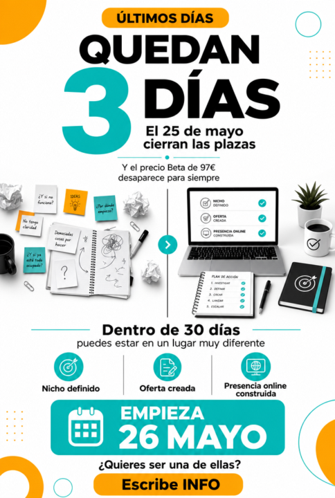 Sonia llegó a mí con su web hecha un lío.