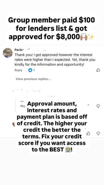 Approved over Denied with Bad credit 🔥💥